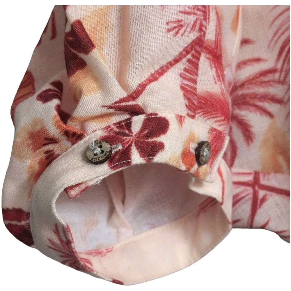 NWT Agua Bendita Linnea Shaka Romper Floral Print Wrap V Neck Belted Waist Large - Image 6