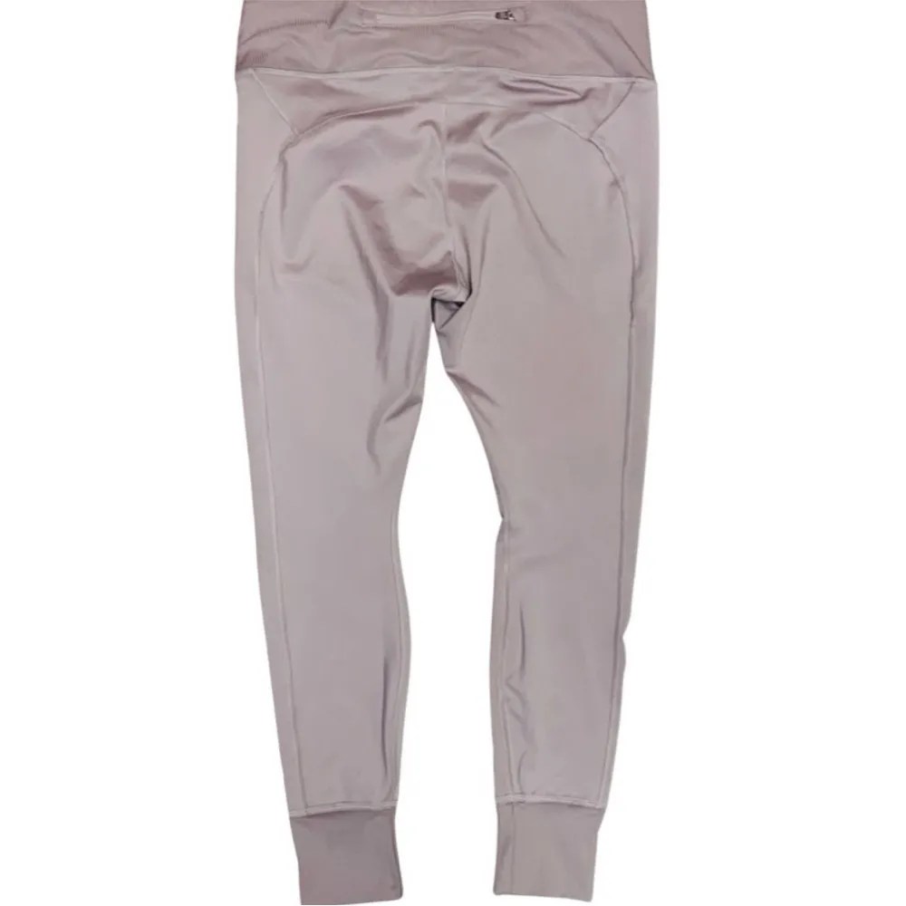 Nike Air Graphic Fast 7/8 Dri Fit Logo Leggings Ribbed Hem & Pockets Size Large - Image 7