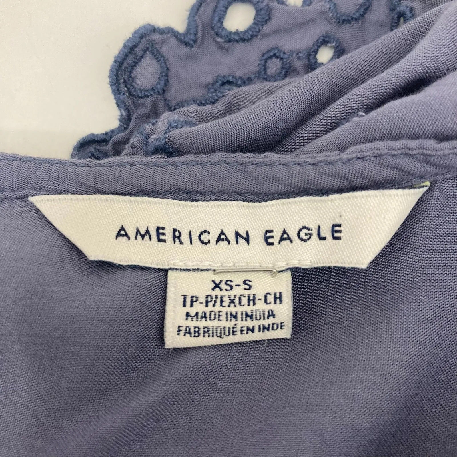 American Eagle AE Embroidered Kimono Duster XS/S - Image 13