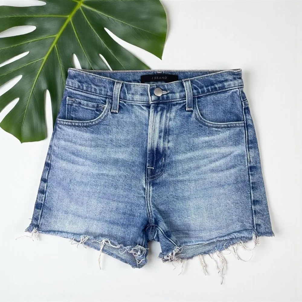 J Brand Jules High-Rise Jean Shorts in Rigid Comfort Stretch Denim - 24 - Image 7