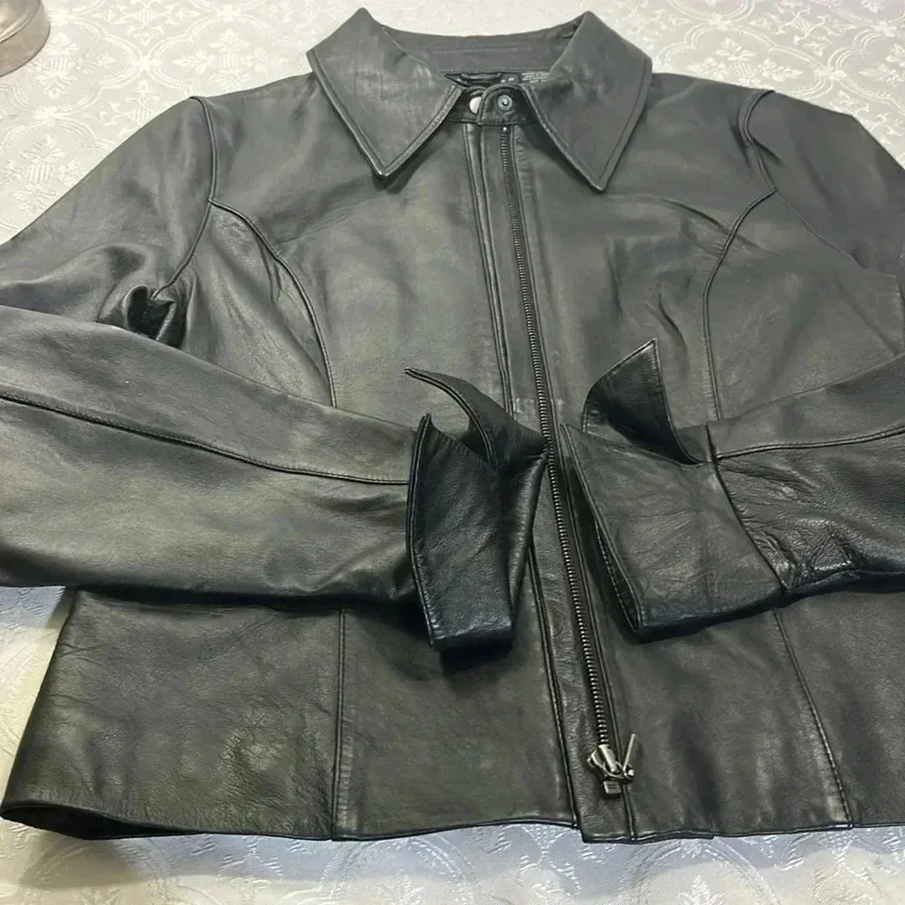 Attention leather jacket L - Image 12