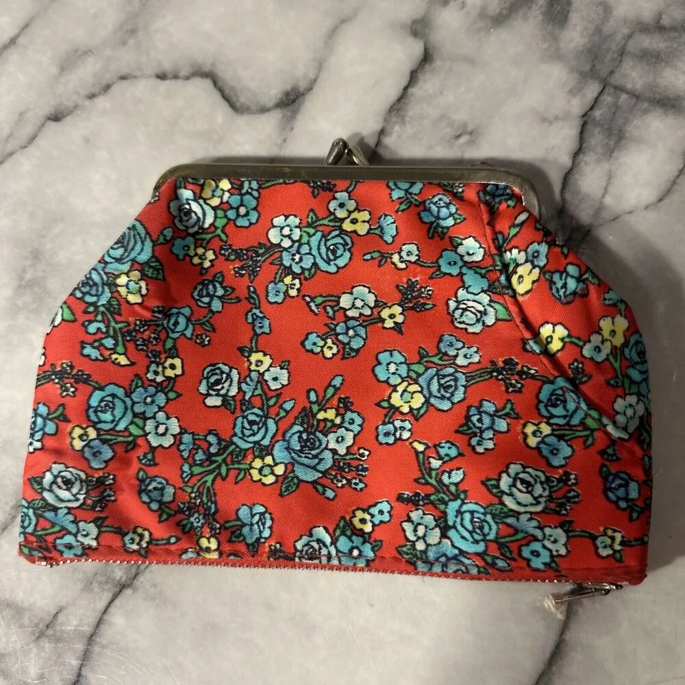 Handmade VINTAGE Secret Pockets Wallet Pouch Coin Purse weed pills stash CLUTCH - Image 2