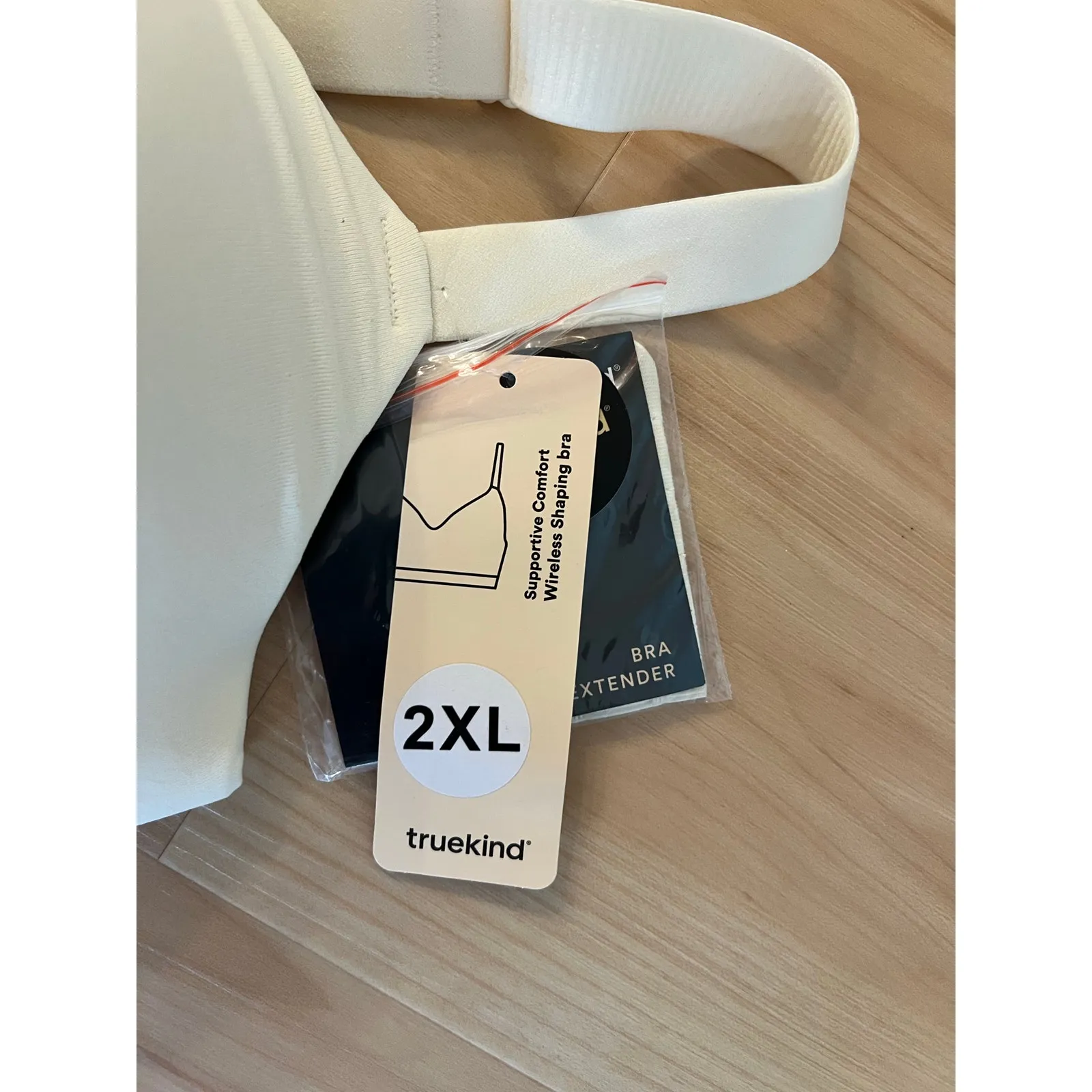 Truekind Supportive Comfort Wireless Shaping Bra Size 2X - Image 5