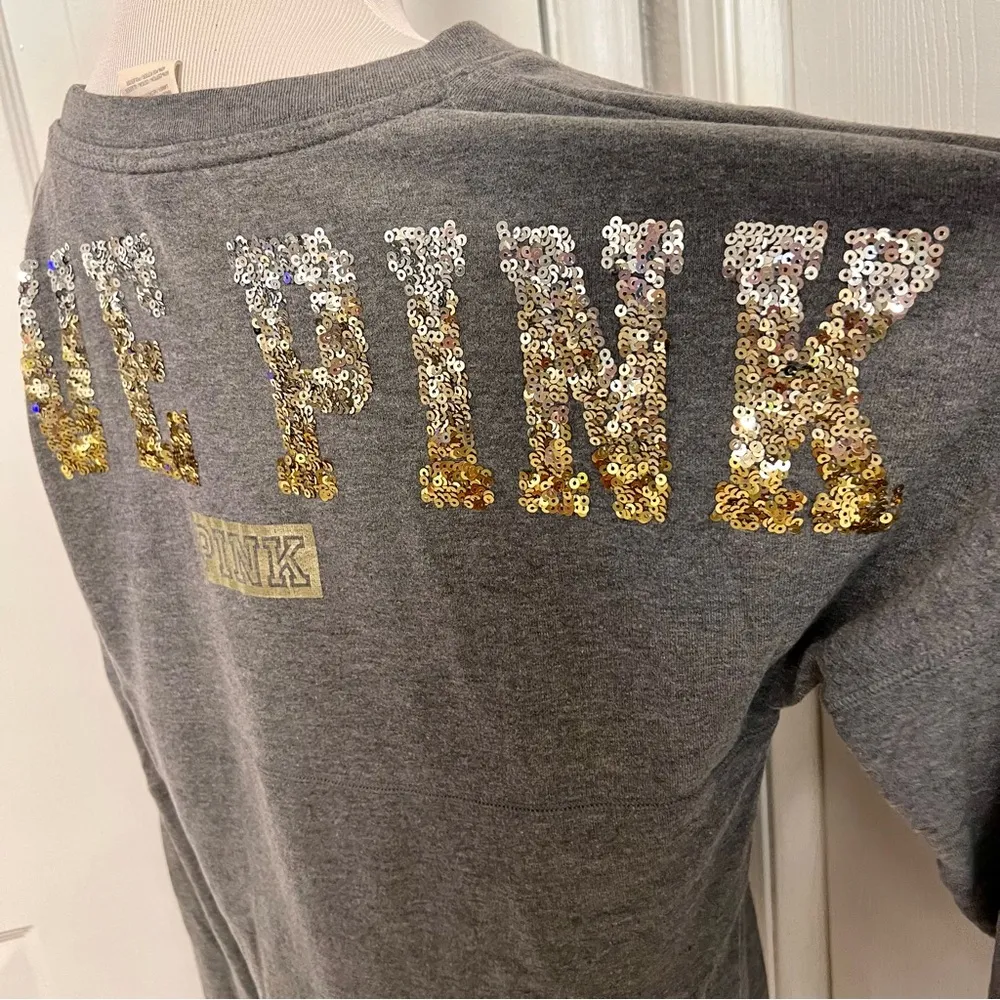Victorias Secret Pink Bling Long Sleeve Tee - Image 7