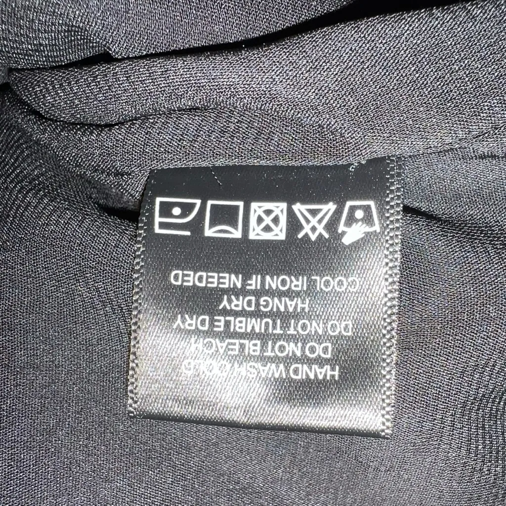 NBD Revolve Black One Shoulder Mini Bow Dress Size XXS - Image 9