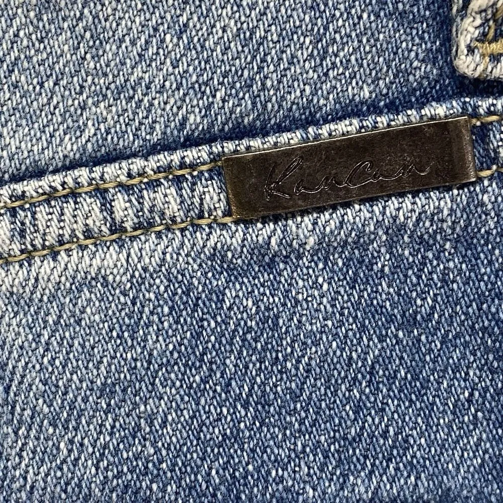Kancan Jean Shorts Womens 9 (28) Estilo Mid - Image 11