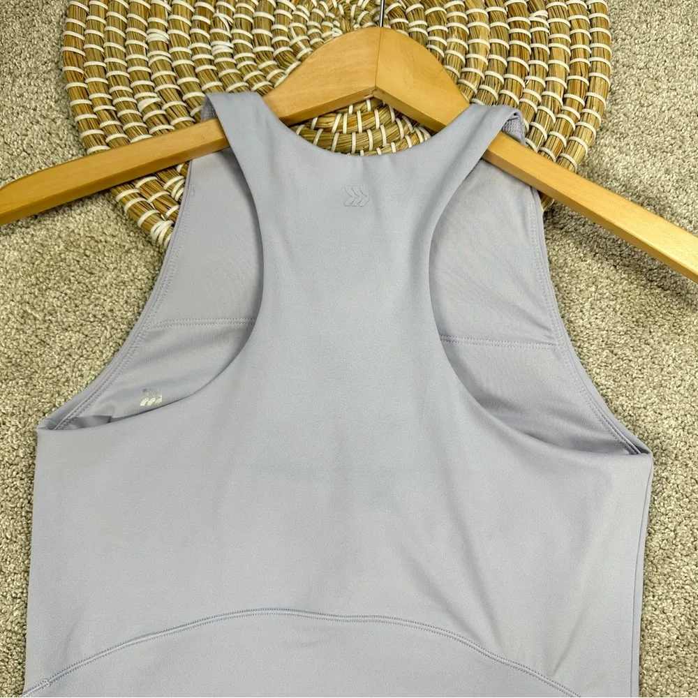 All In Motion  Everyday Soft Racerback Tank Top Built in Bra in Lilac Size S - Image 6
