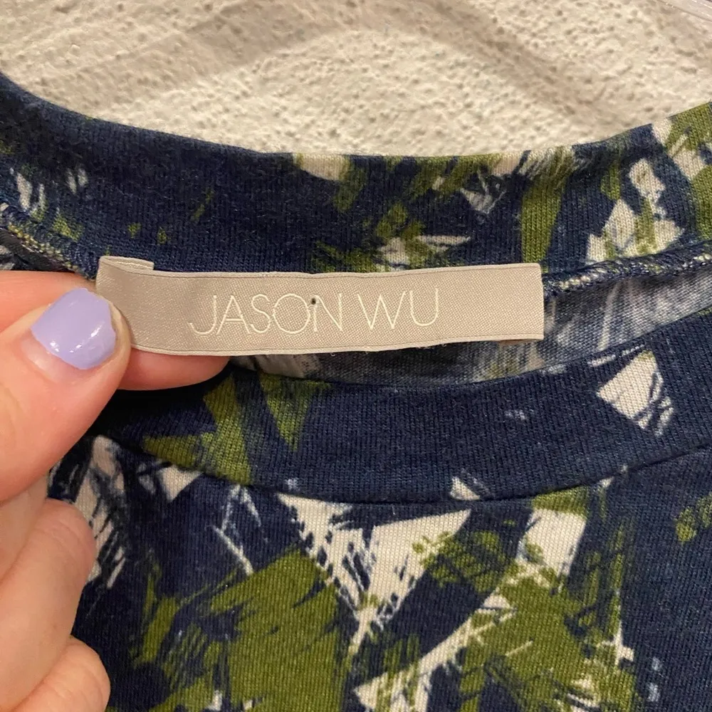 Jason Wu Art Print T-Shirt Size Small EUC - Image 3
