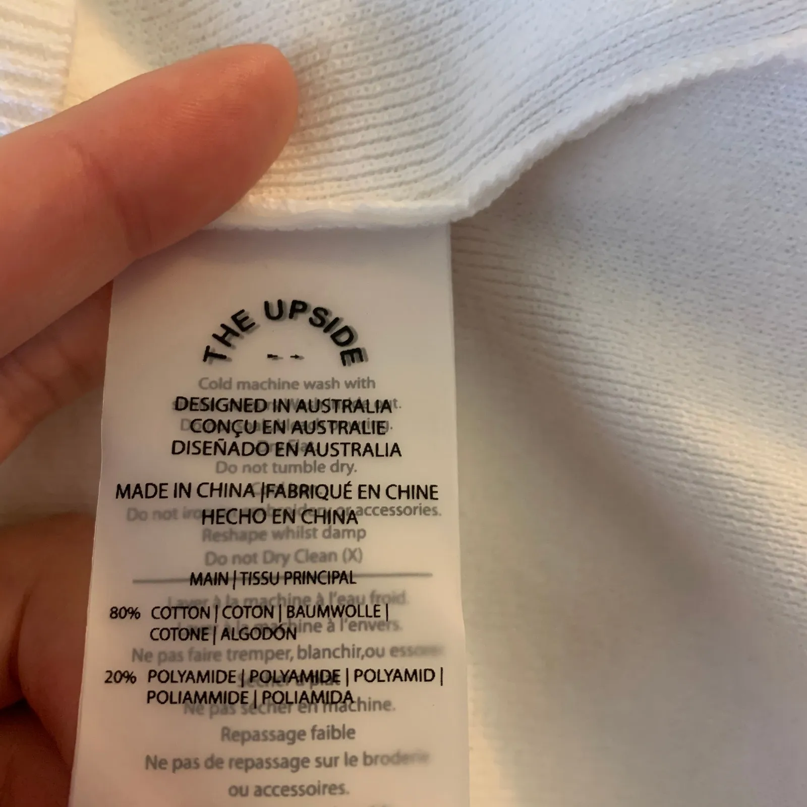 The Upside Halti Ulla White Oversized Knit Sweater Women's XL - Image 14