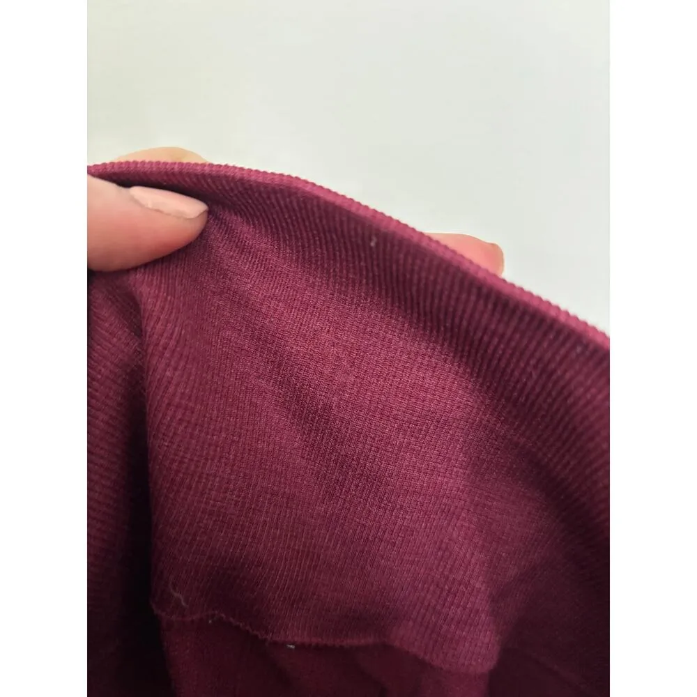 Lululemon Leggings Womens 4 Seamlessly Street Crop Heathered Dashing Purple - Image 4