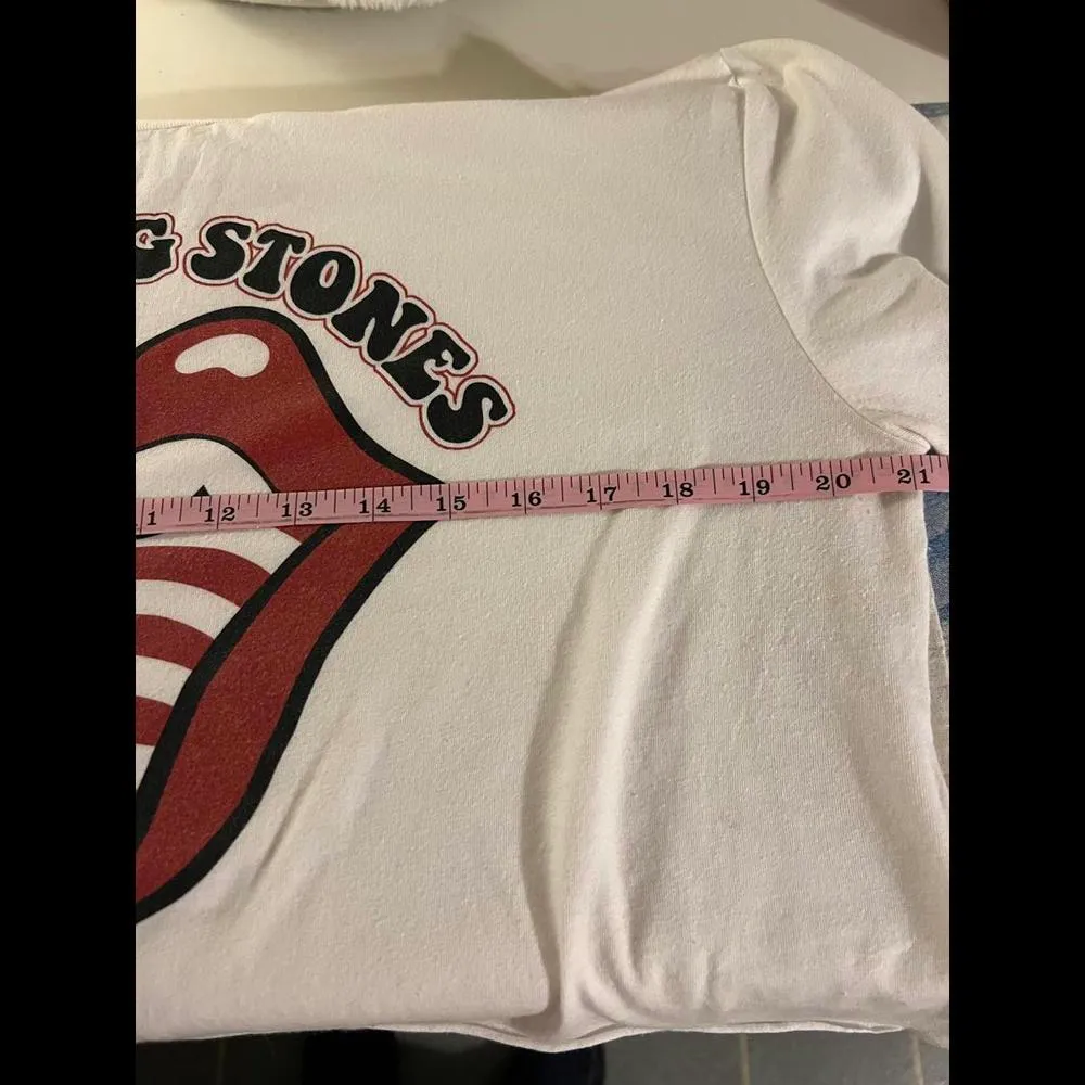 The Rolling Stones Cropped T - Image 4