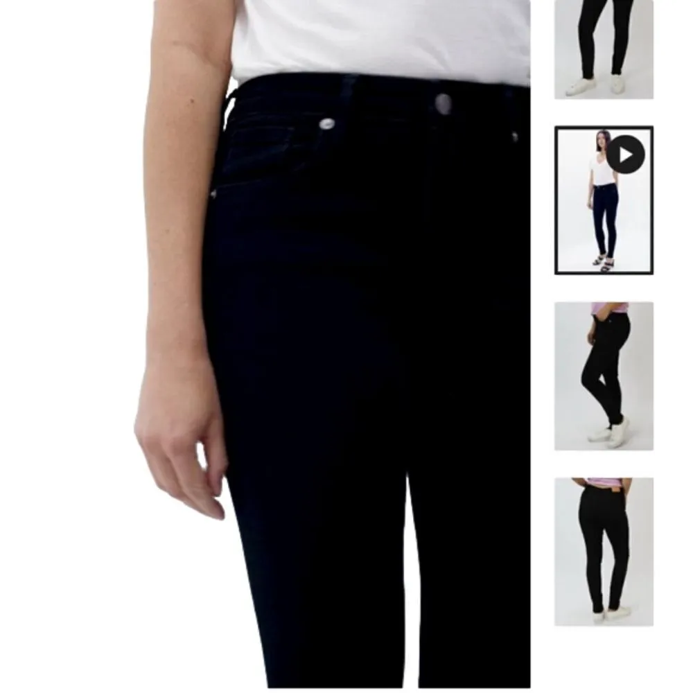 GISELE HIGH RISE SKINNY JEANS BLACK ARROW 26 - Image 5