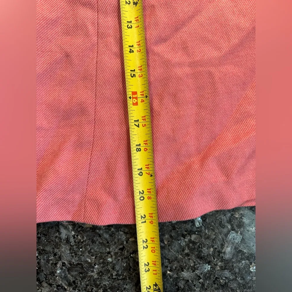 Brooks Brothers | Dusty Rose Pink A-Line Classic Mid Rise Skirt Size 6 Small S - Image 5