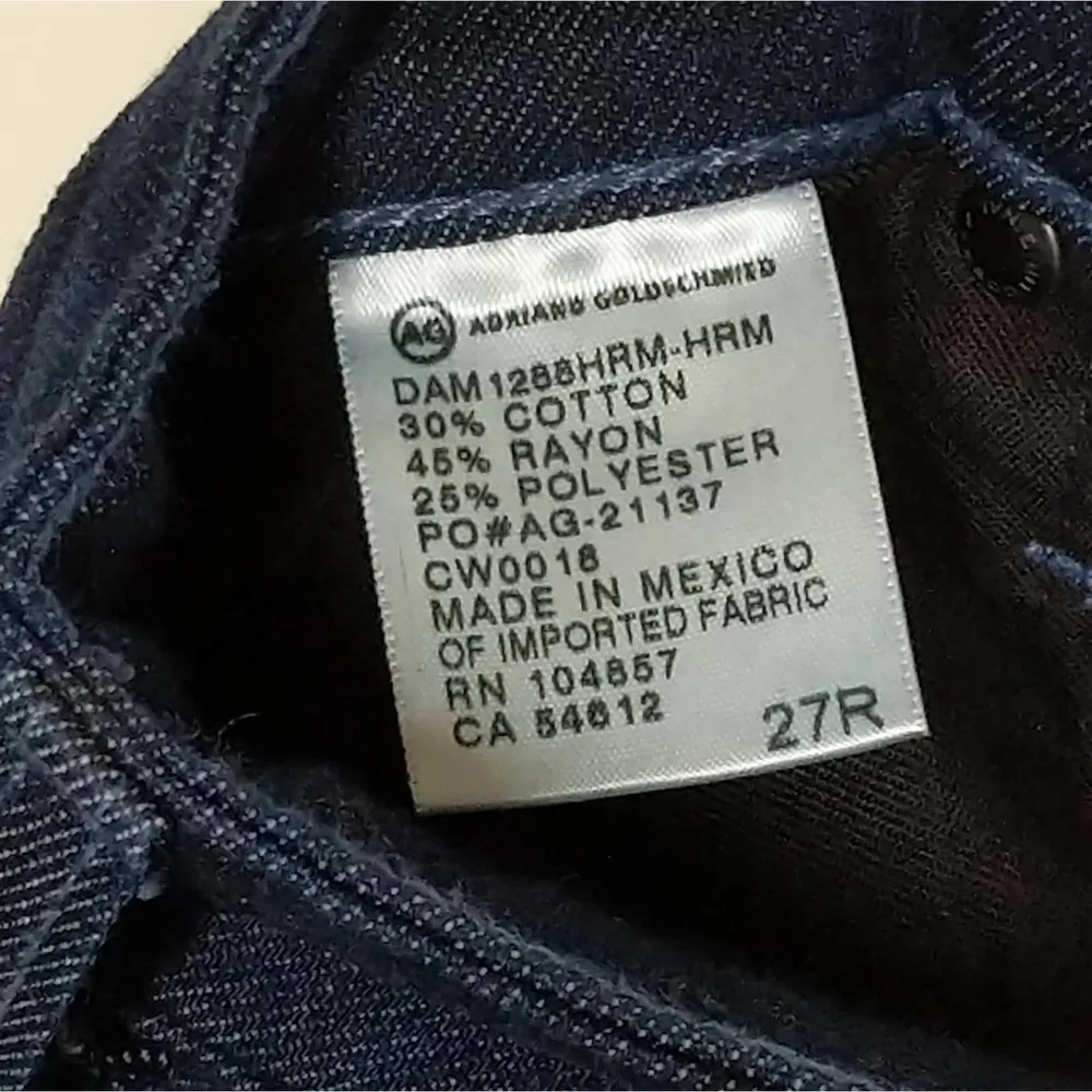 AG The Legging Super Skinny Jeans - Size 27R - EUC - Image 10