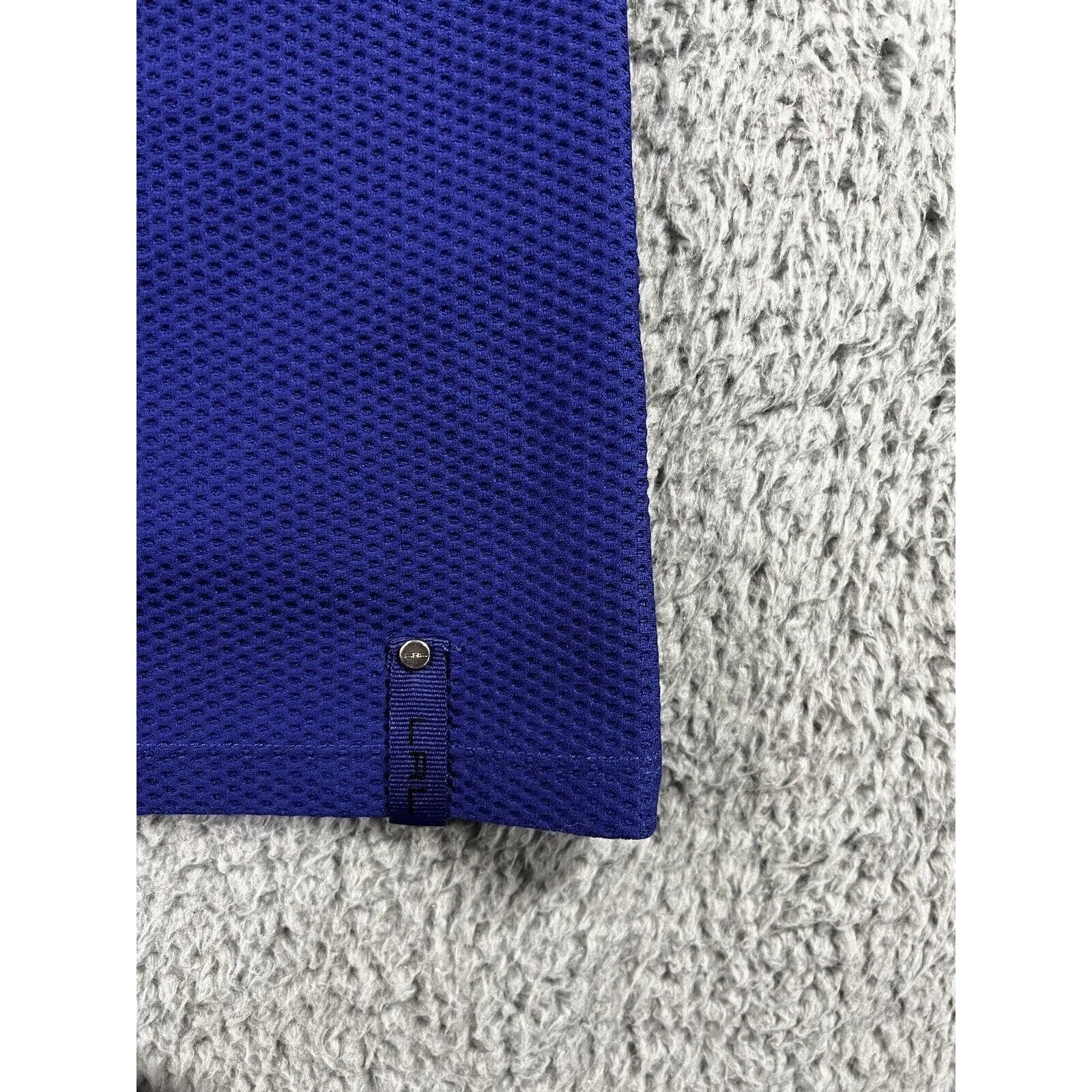 Lauren Ralph Lauren‎ Shirt Women Small 1/2 Zip Honeycomb Raglan Colorblock - Image 9