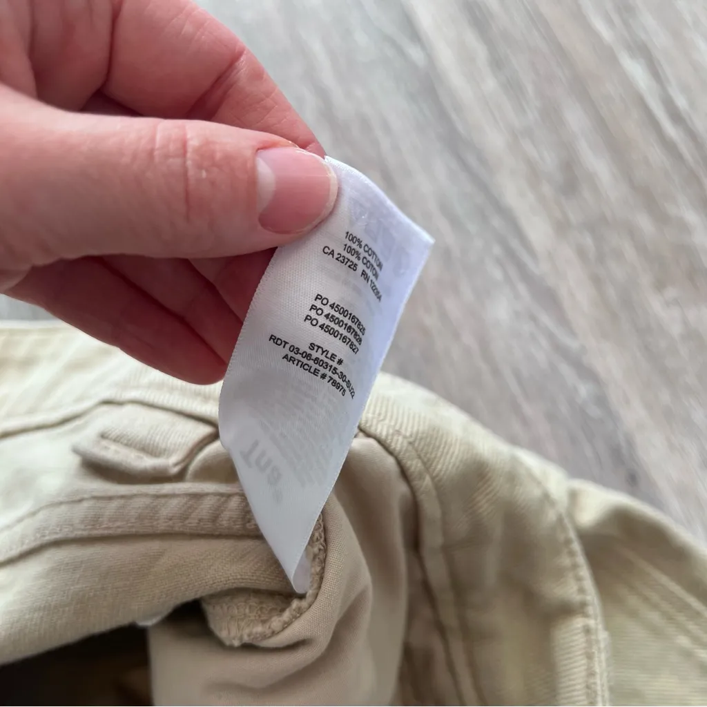 Aritzia TNA Greenwich cargo pants Tan Size 4 - Image 7