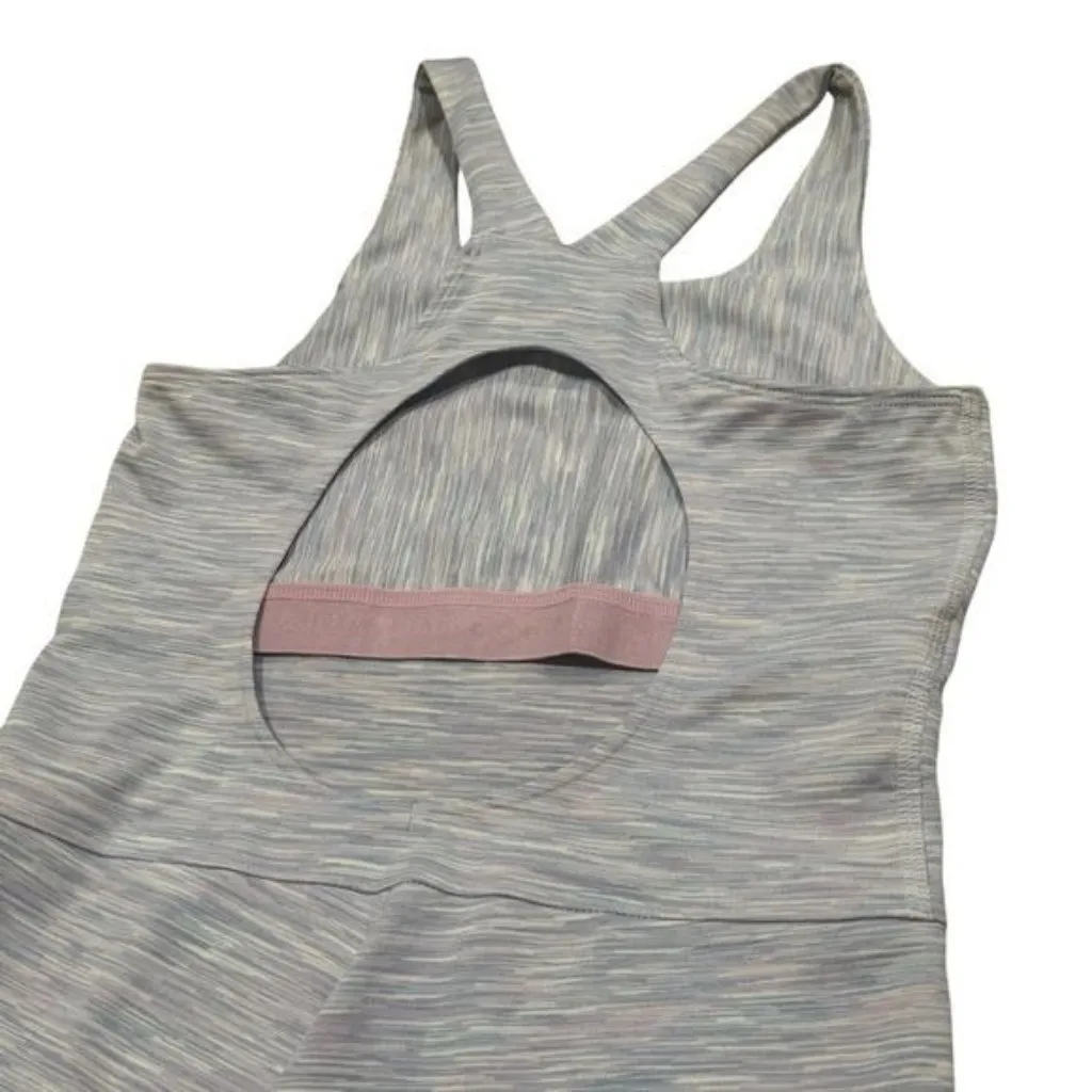 Outdoor Voices Lavender Grey Freeform Unitard Jumpsuit Outdoors Athletic Yoga XS - Image 3