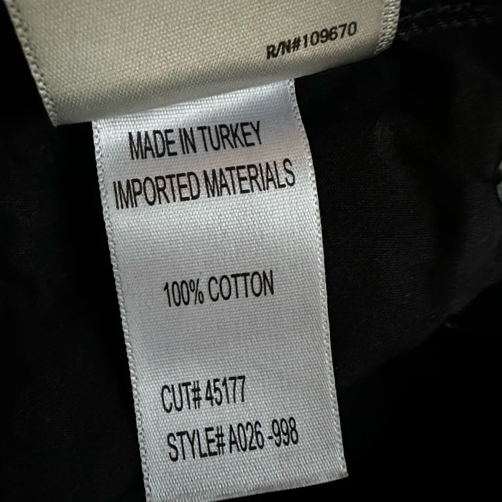 AGOLDE Parker Distressed Cutoff Denim Shorts Size 27 Zero Black Wash - Image 8