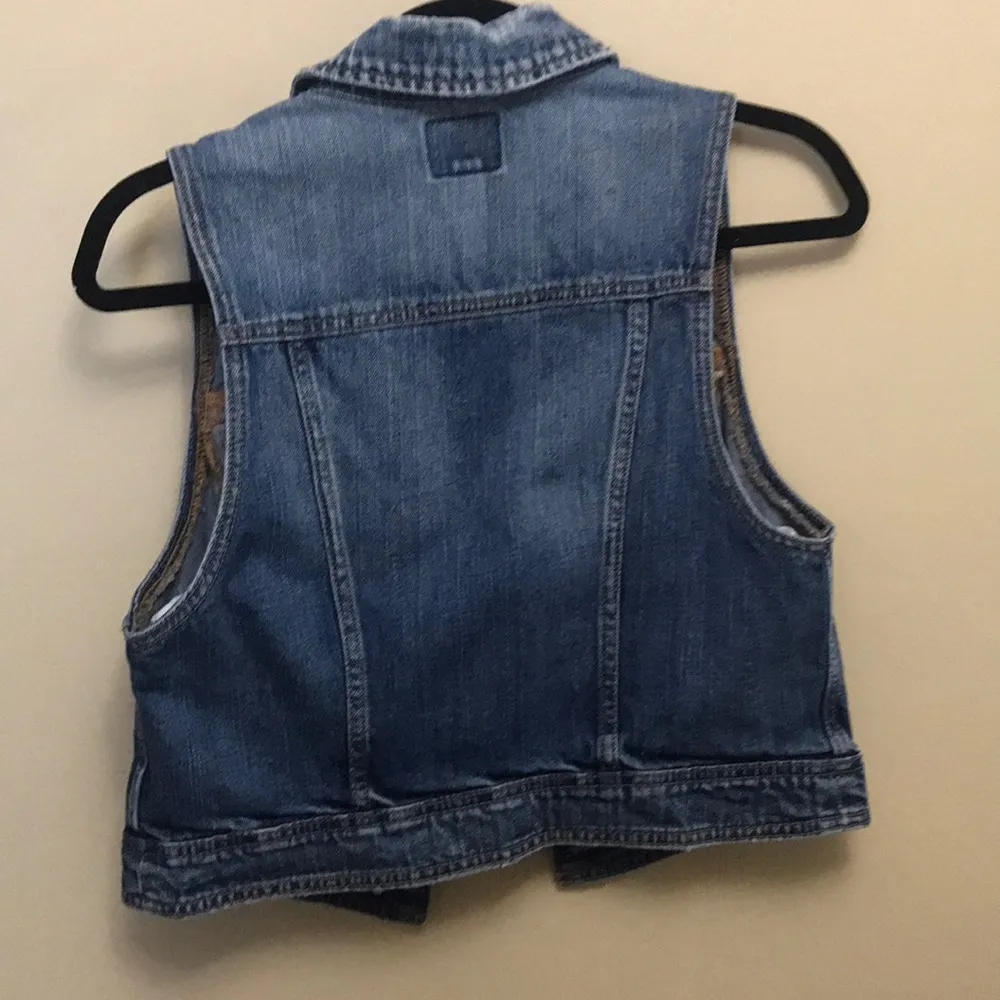 American Eagle America eagle jean vest size small - Image 5