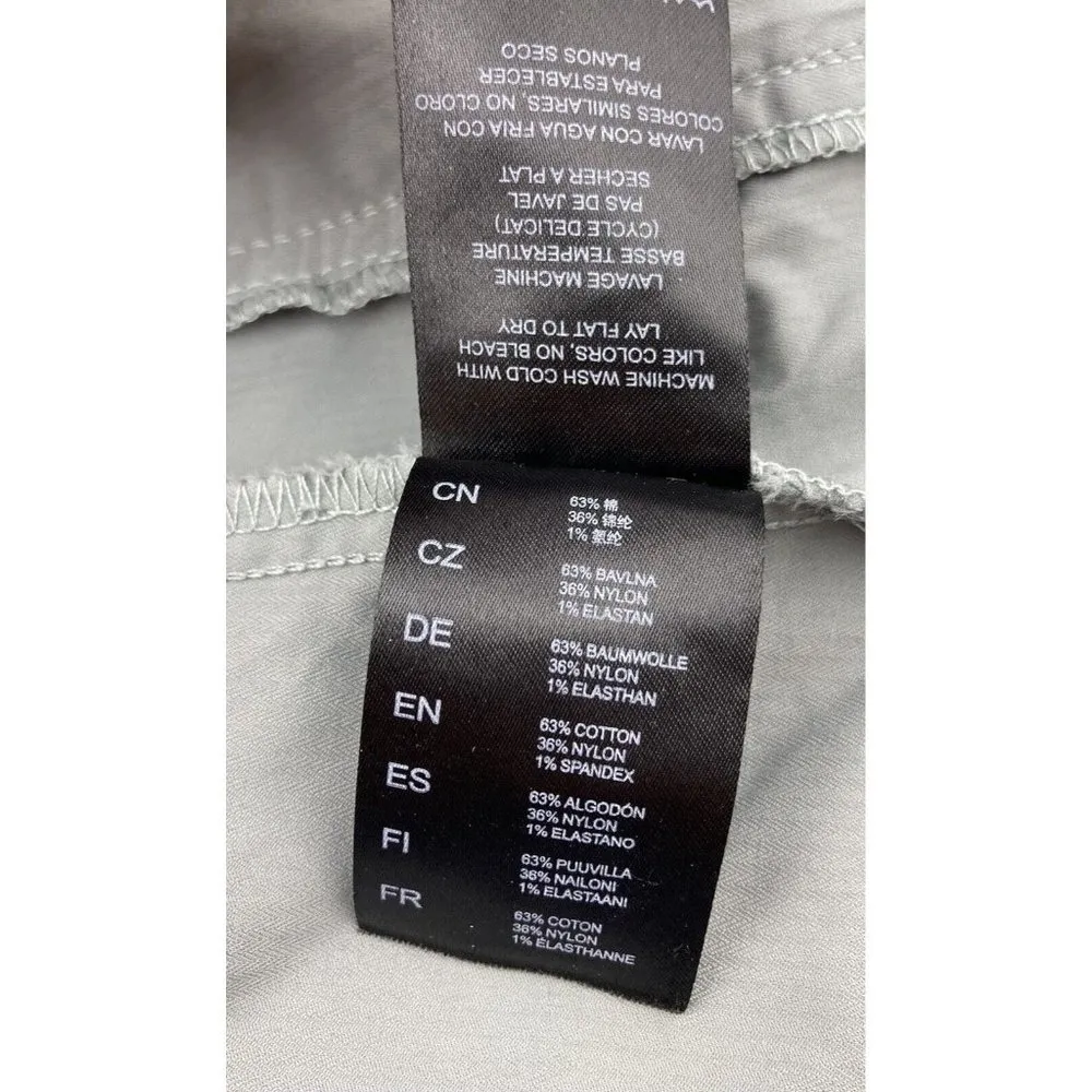 *Kuhl Rekon Jacket Womens Size Small Light Gray Safari Utility Zip Hood Outdoor - Image 9