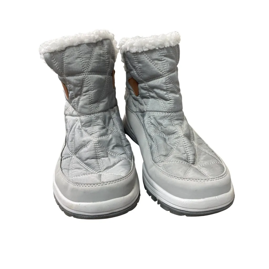 Ryka Aubonne Gore Womens gray Quilted Winter Boots Size 7.5W SKU 9029 - Image 8