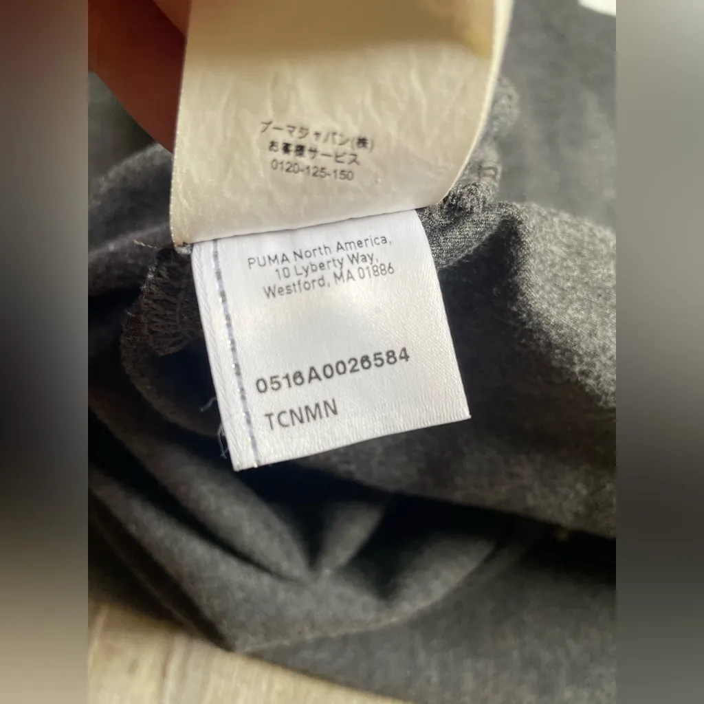 Puma Gray and White Long Sleeve Dress - Image 15