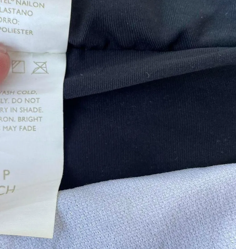 black bikini skirt sz s - Image 4