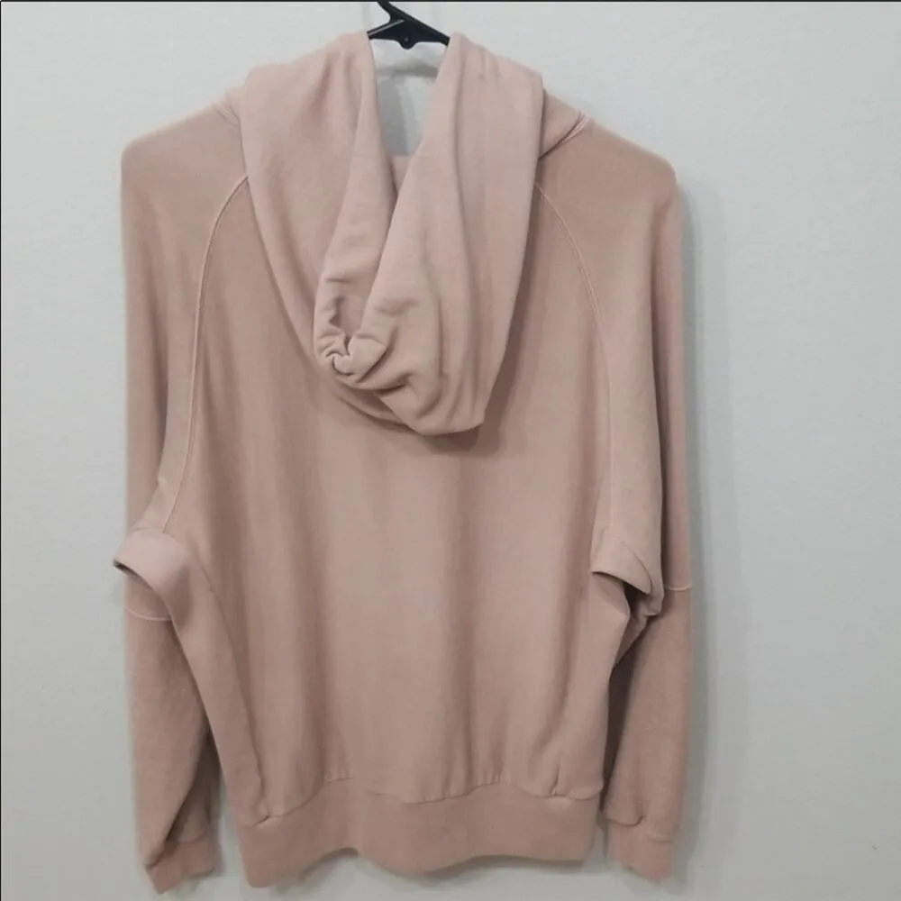 FREE PEOPLE MOVEMENT Womens Hawking Sweatshirt Hoodie in Taupe Pink Size XS - Image 6