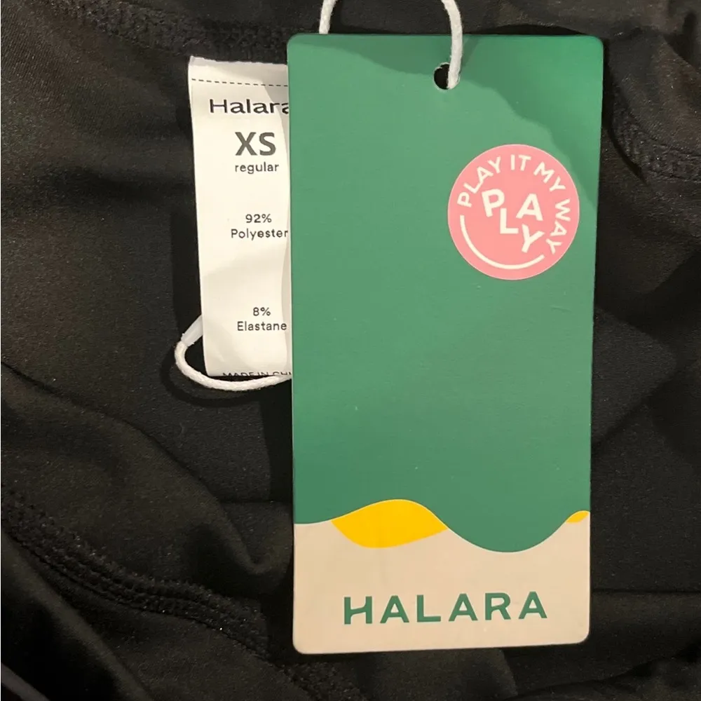 NWT Halara Black Athletic Leisure Skort XS Tennis Walking Golf Pickle Ball - Image 5