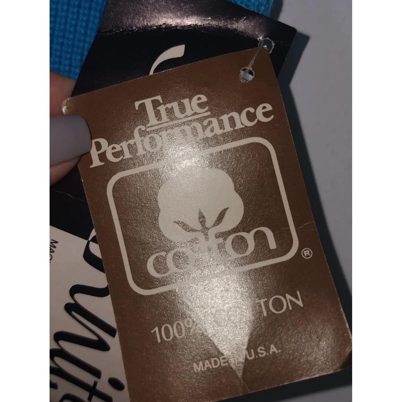 StanKnits Cotton Knit Vest Sleeveless Top Casual Layering‎ Blue Large - Image 5