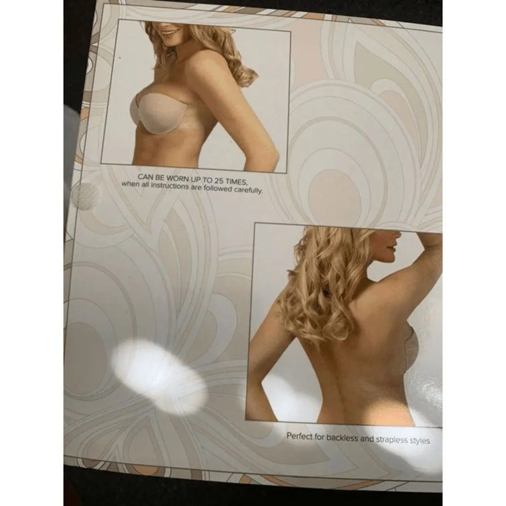Fashion Forms Go Bare Ultimate Boost Bra cup size DD Tan - Image 2