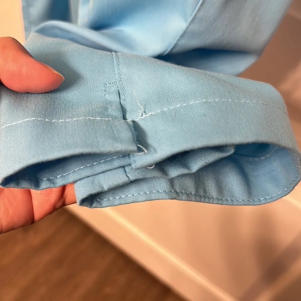 Barco Grey's Anatomy Blue Seafoam Cargo Medical Doctor Nurse Scrub Pants Size XL - Image 4