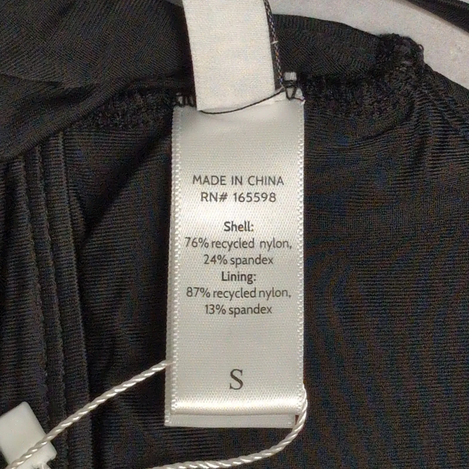 Andie Rockaway One Piece Black Double Straps Square Neck Swim Bathing Suit S New - Image 8