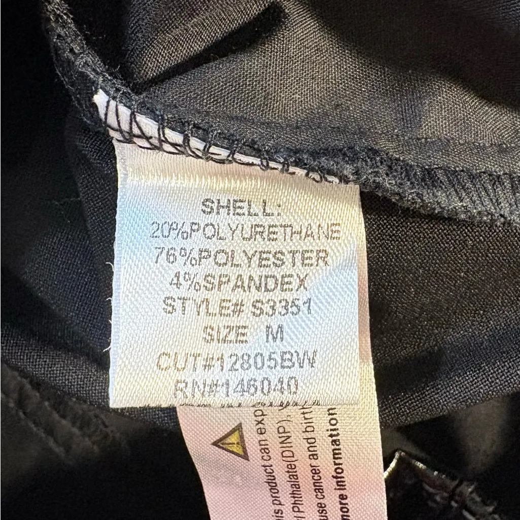 NWT Windsor Signature 8 Wet Look Snap Front Jacket Sz Medium💚 - Image 8