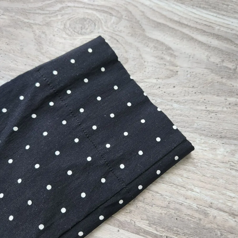 ROZ & ALI Spandex Slimming Polka Dot Classic Ankle Pedal Pusher Pant Women 8P - Image 7