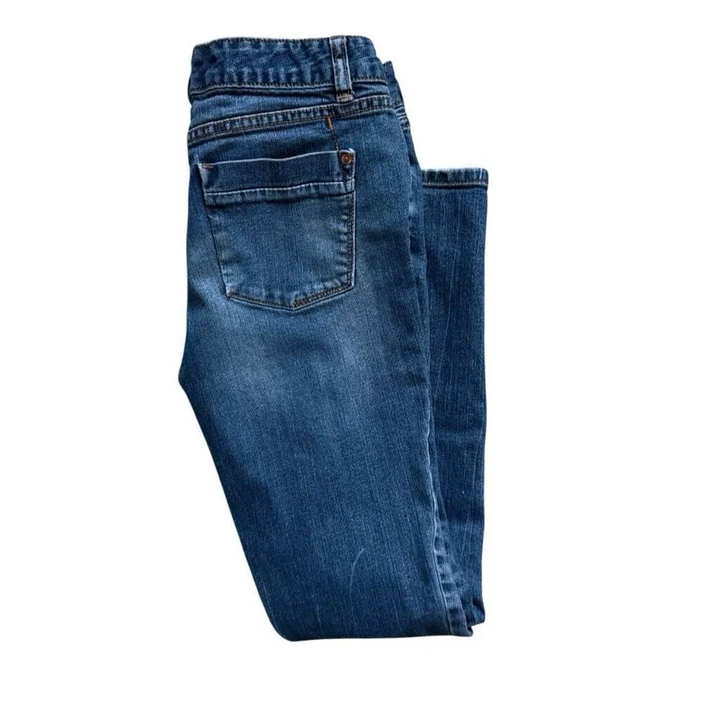 Womens Vintage Mossimo Skinny Premium Denim Fit 3 Stonewash Jeans - Image 3