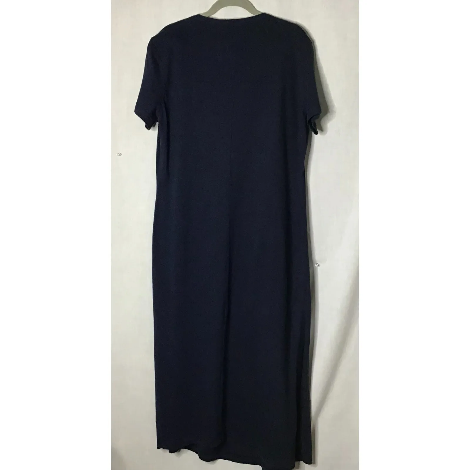 Bobbie Brooks Vintage Women's Lighthouse Graphic Print Short Sleeve Maxi Dress L Blue Size L - Image 3