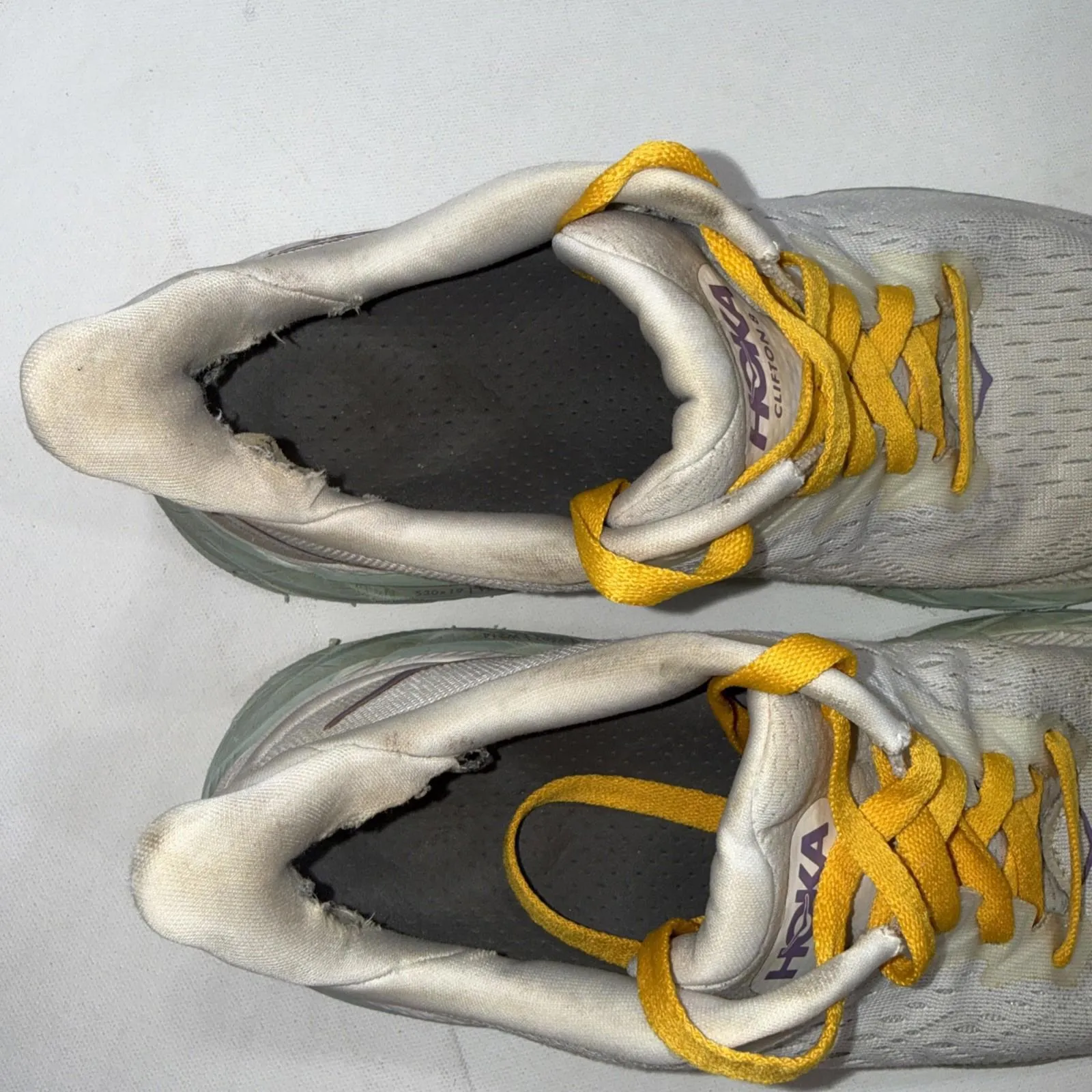 Hoka Clifton 8 Athletic Running Gym Training Shoes Women’s Sneakers Size 9B READ - Image 6