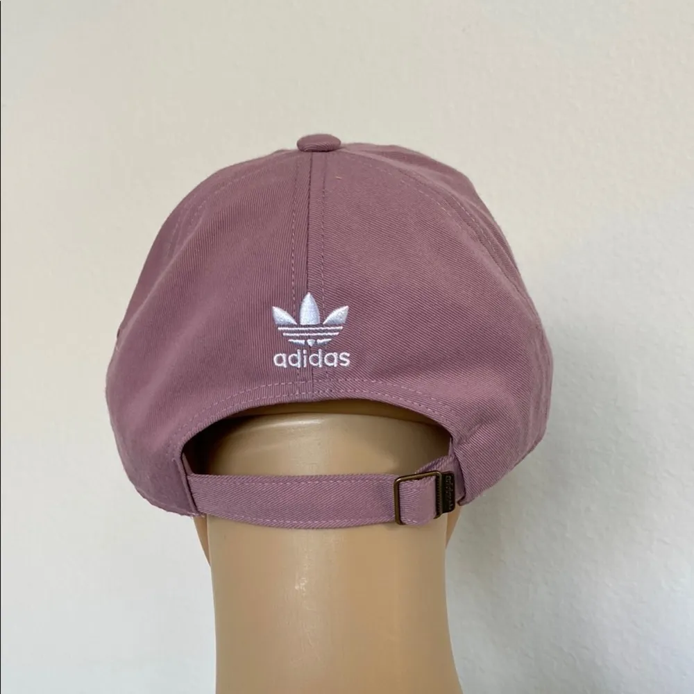 Adidas Pink Trefoil Logo Baseball Hat - Image 3