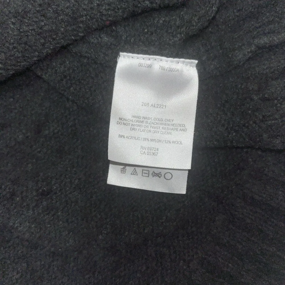 Columbia Women’s 1/4 Zip Up‎ Gray Wool Acrylic Nylon Knit Sweater Sz XL - Image 5