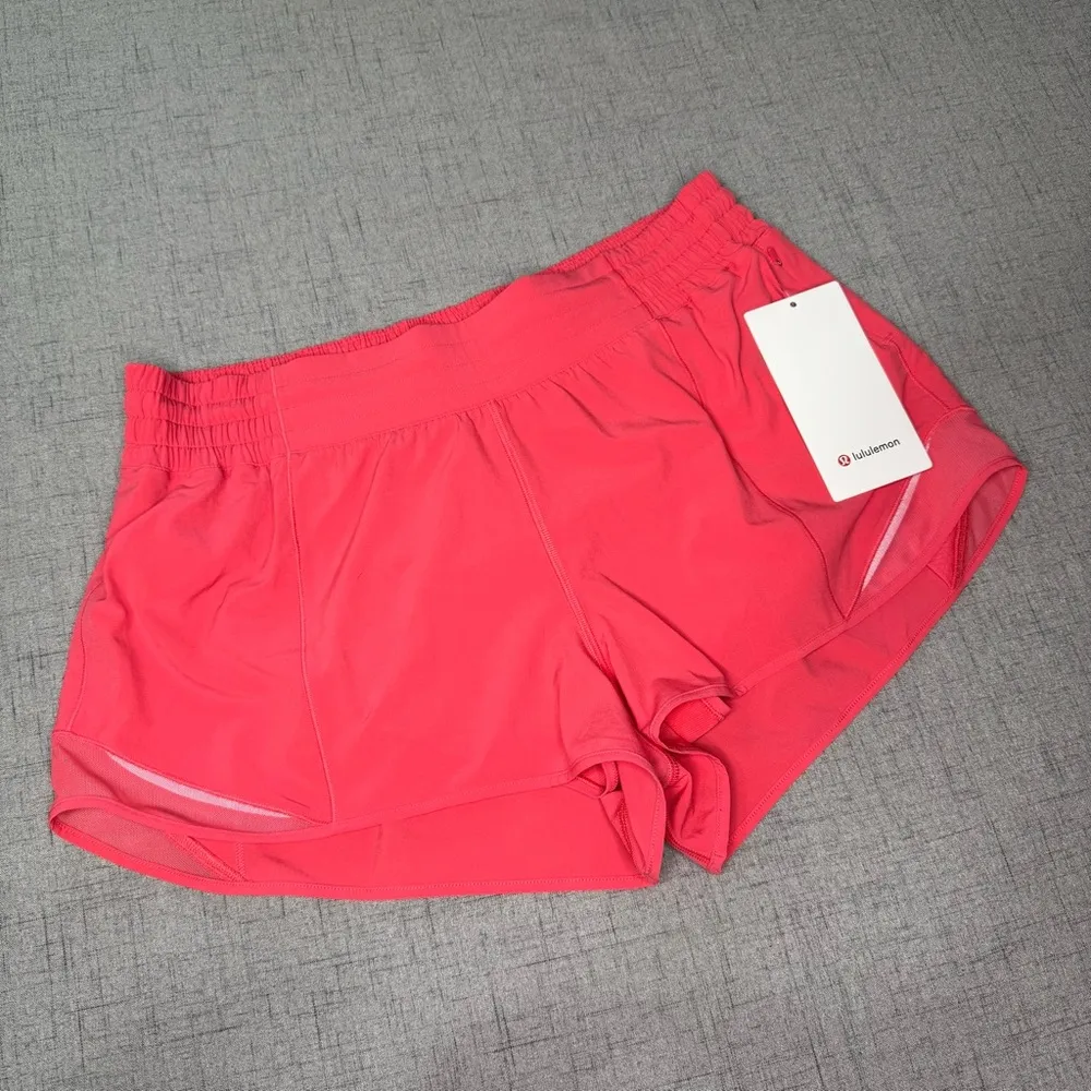 Lululemon Hotty Hot High Rise Short Athletic Shorts Glaze Pink 12 NWT - Image 4