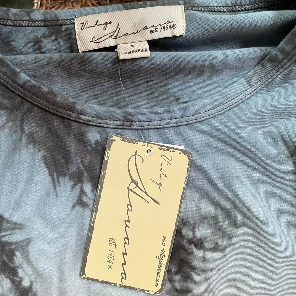 NWT Vintage Havana Cotton‎ Tie Dyed Burnout Top - Image 5