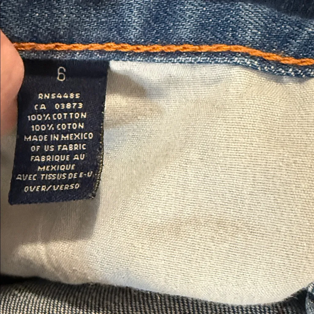 Vintage American Eagle Crop cuffed Jeans 6 - Image 5