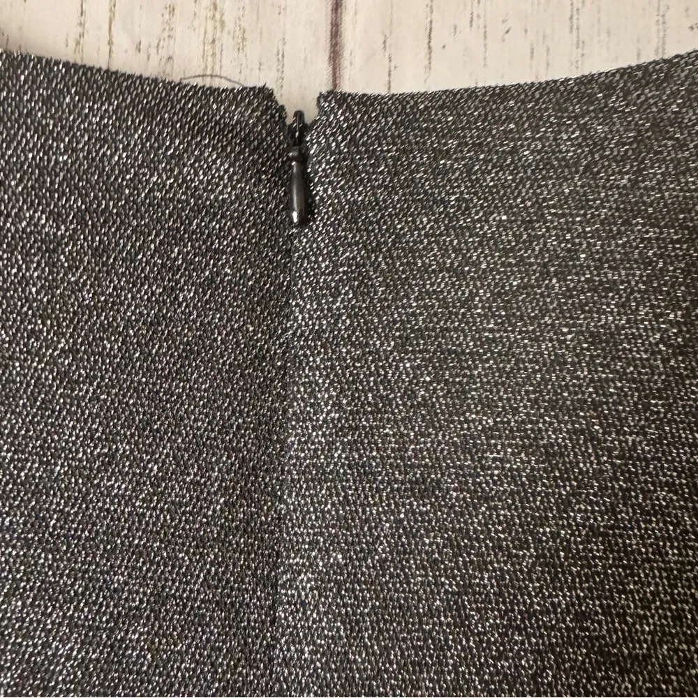 DKNY Women’s Long Sleeve Elegant Black Silver Glitter Dress Sz 10 NWT - Image 6