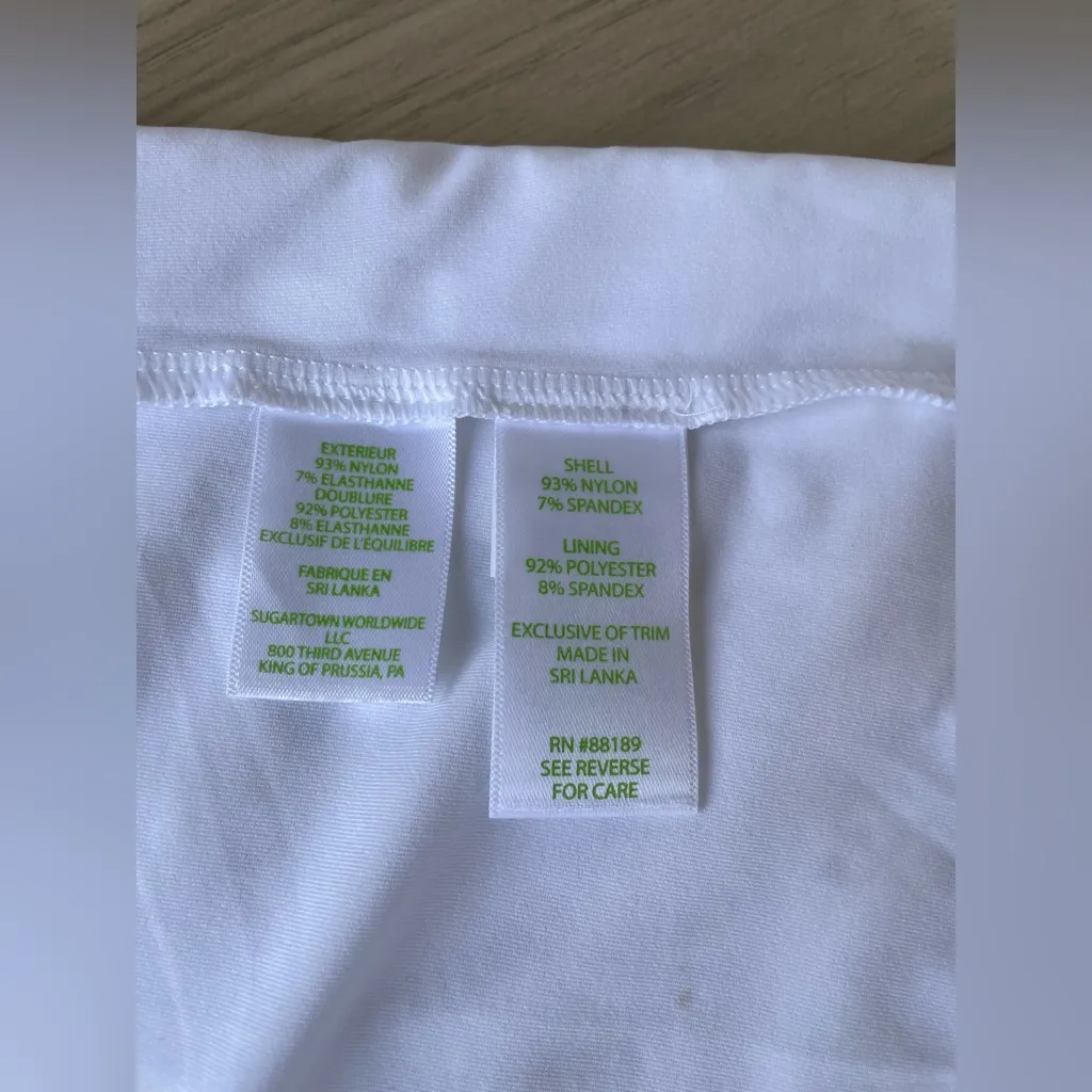 Lilly Pulitzer White Lace Cold Shoulder Blouse - Image 12