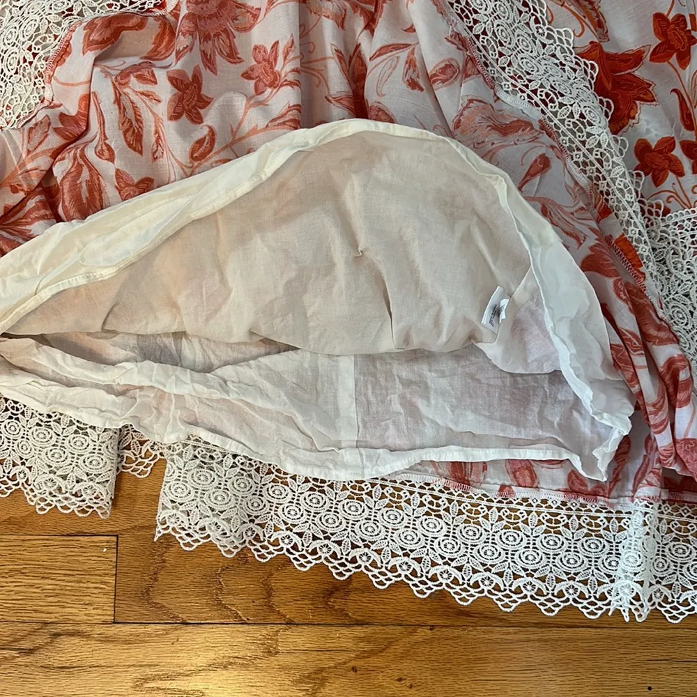 Antonio Melani Embroidered Floral Maxi Dress Sz 12 - Image 11