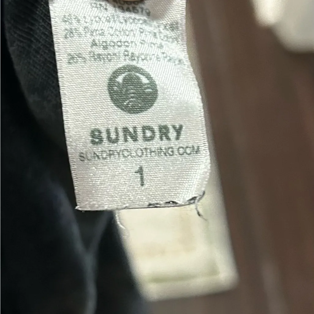 Sundry Gray Star Pattern Women’s Jogger Size 1 - Image 5