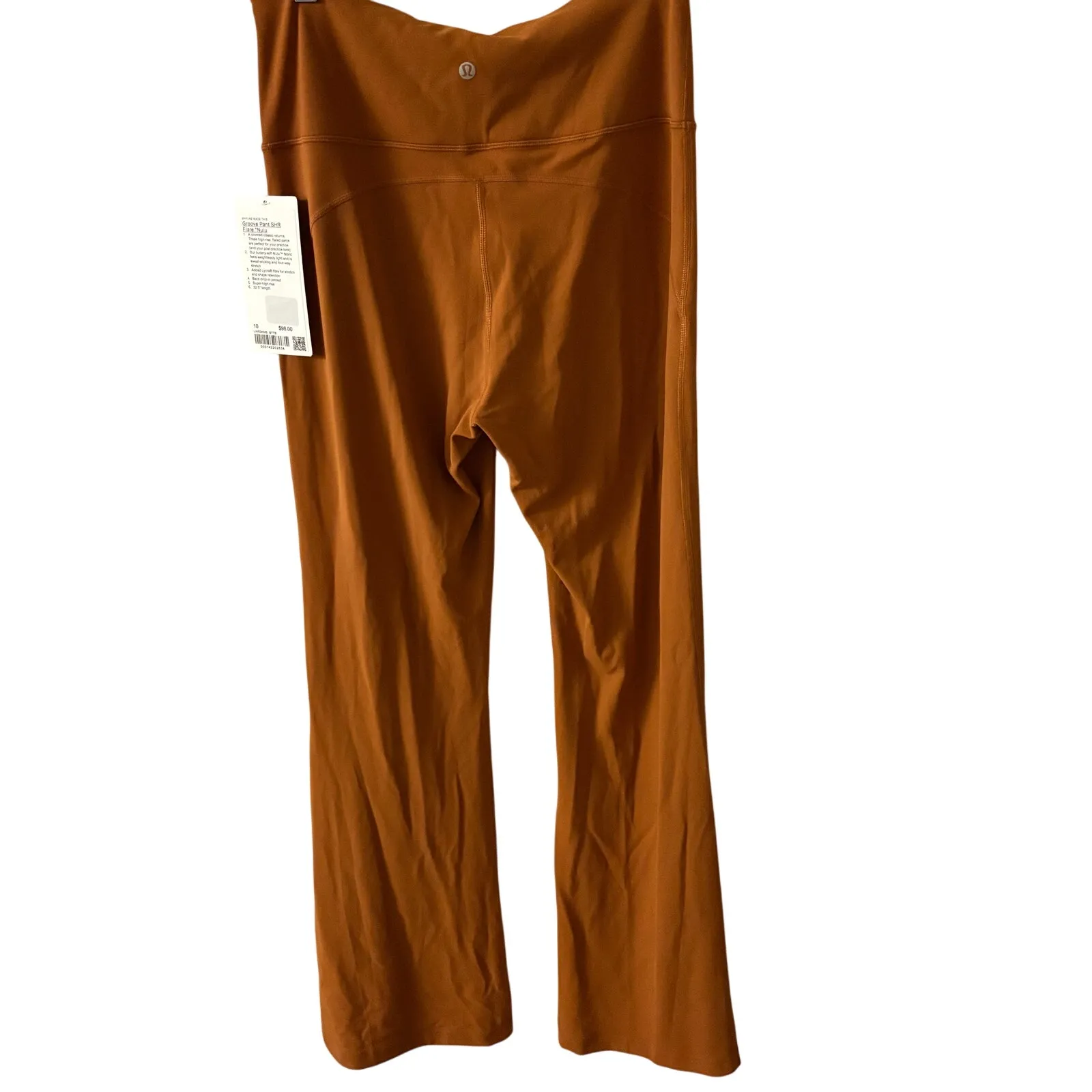 Lululemon Groove Super High-Rise Flare Pant Nulu 10 Women’s Butternut Brown - Image 2