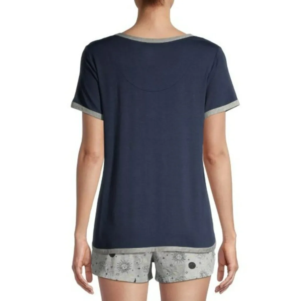 NWT Secret Treasures Essentials Women’s Small Crew Neck Sleepwear Top Pajama Blue Size undefined - Image 3