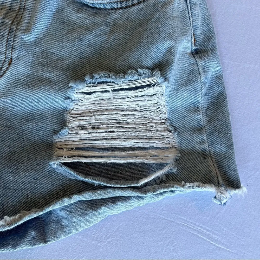 BILLABONG Distressed Denim Shorts Size 29 - Image 5